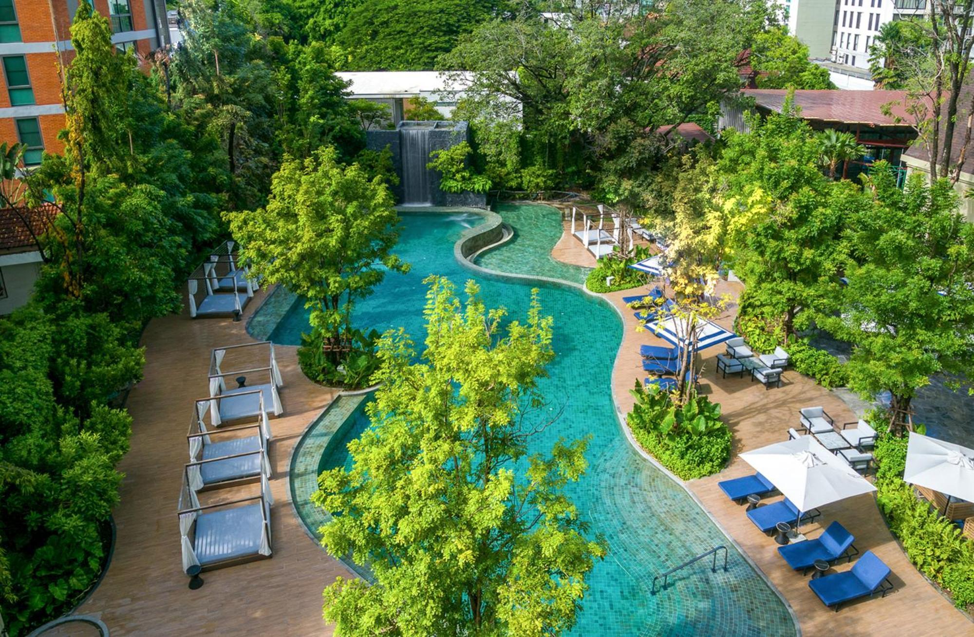 Marriott Executive Apartments, Bangkok Townhall Sukhumvit Ngoại thất bức ảnh