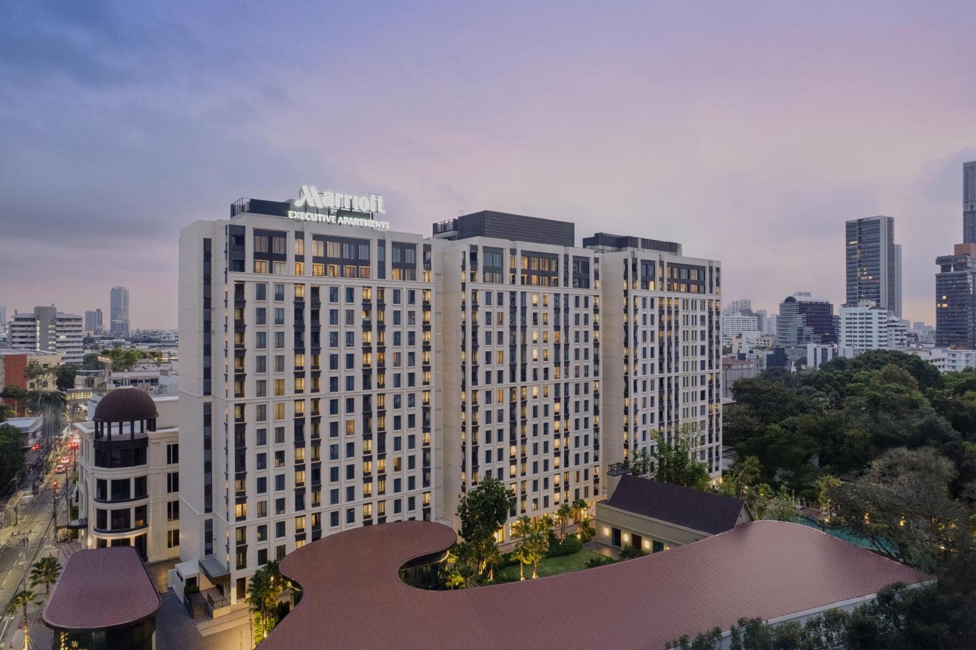 Marriott Executive Apartments, Bangkok Townhall Sukhumvit Ngoại thất bức ảnh