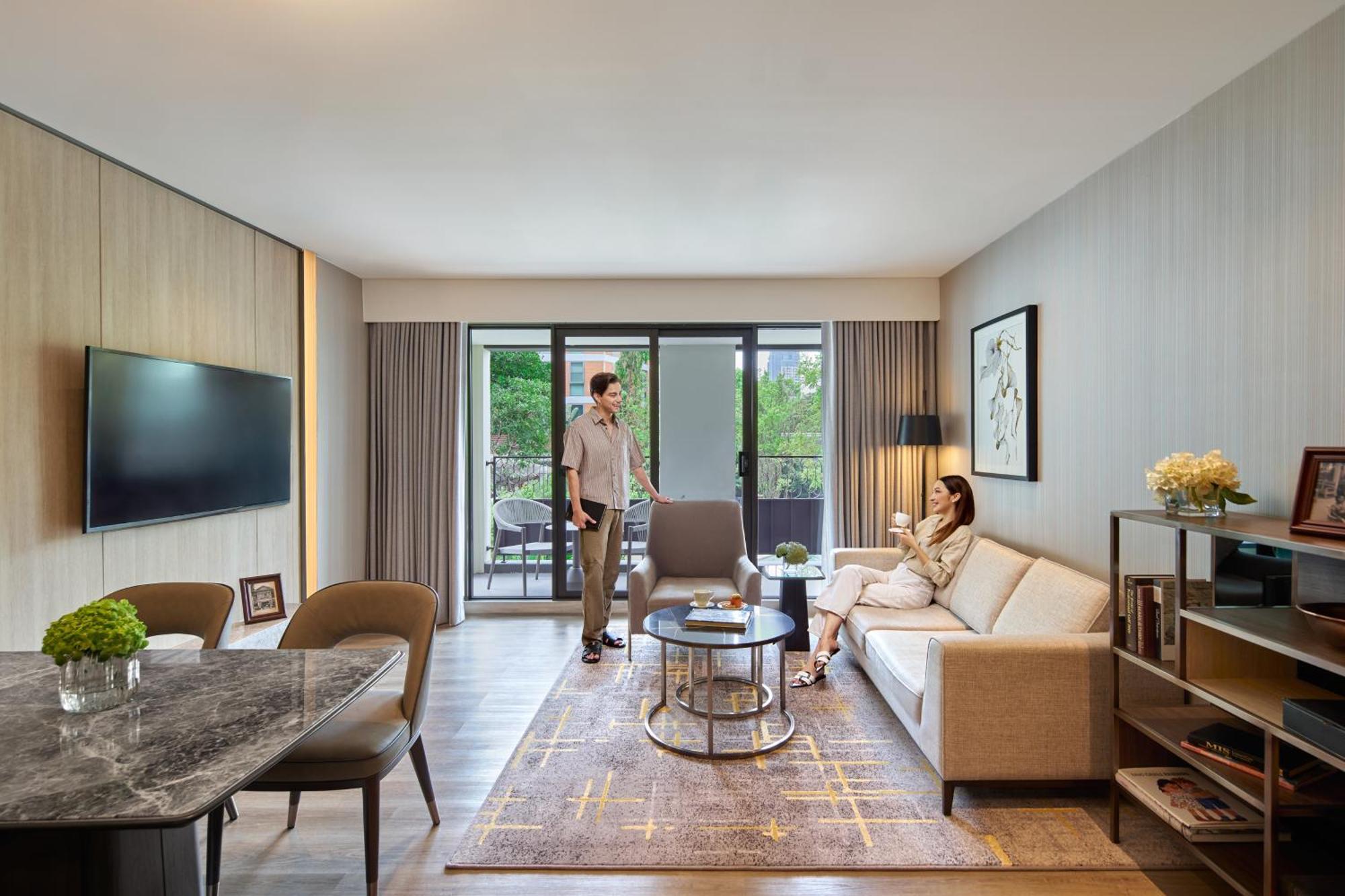 Marriott Executive Apartments, Bangkok Townhall Sukhumvit Ngoại thất bức ảnh
