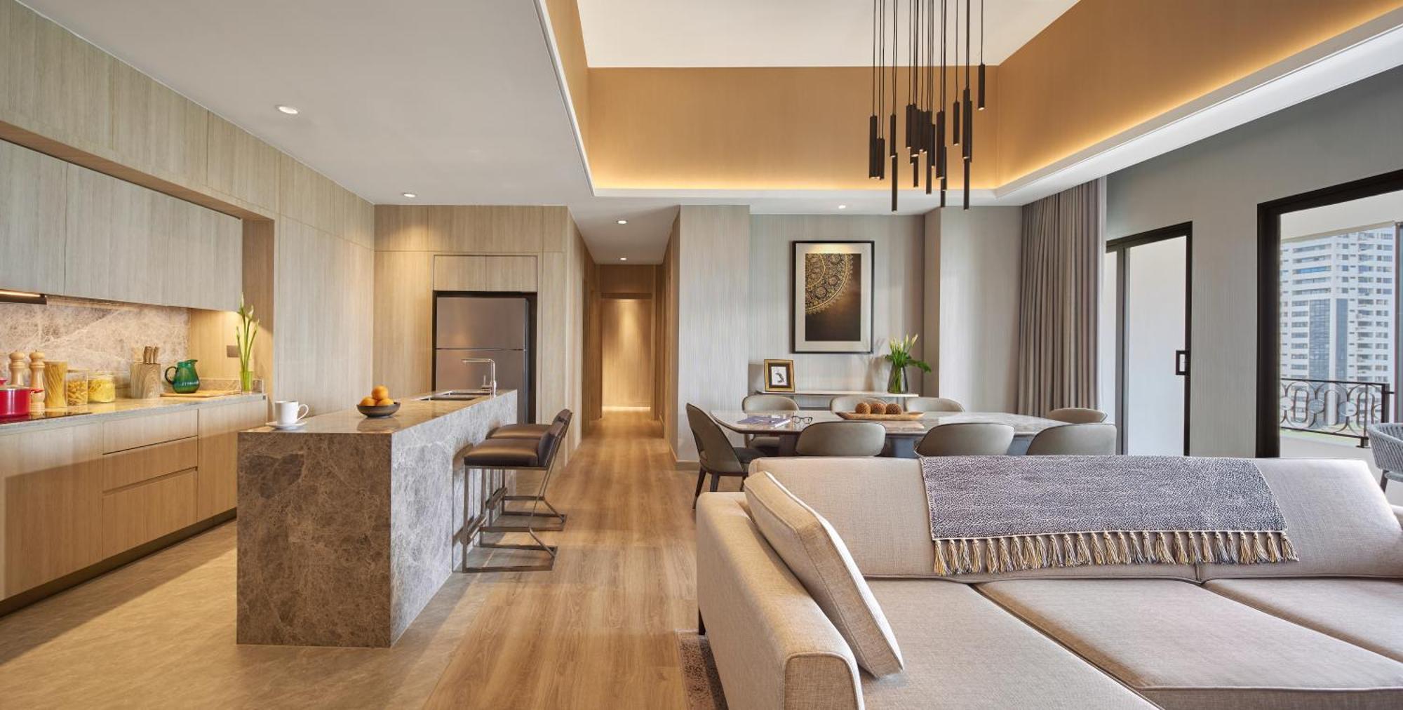 Marriott Executive Apartments, Bangkok Townhall Sukhumvit Ngoại thất bức ảnh