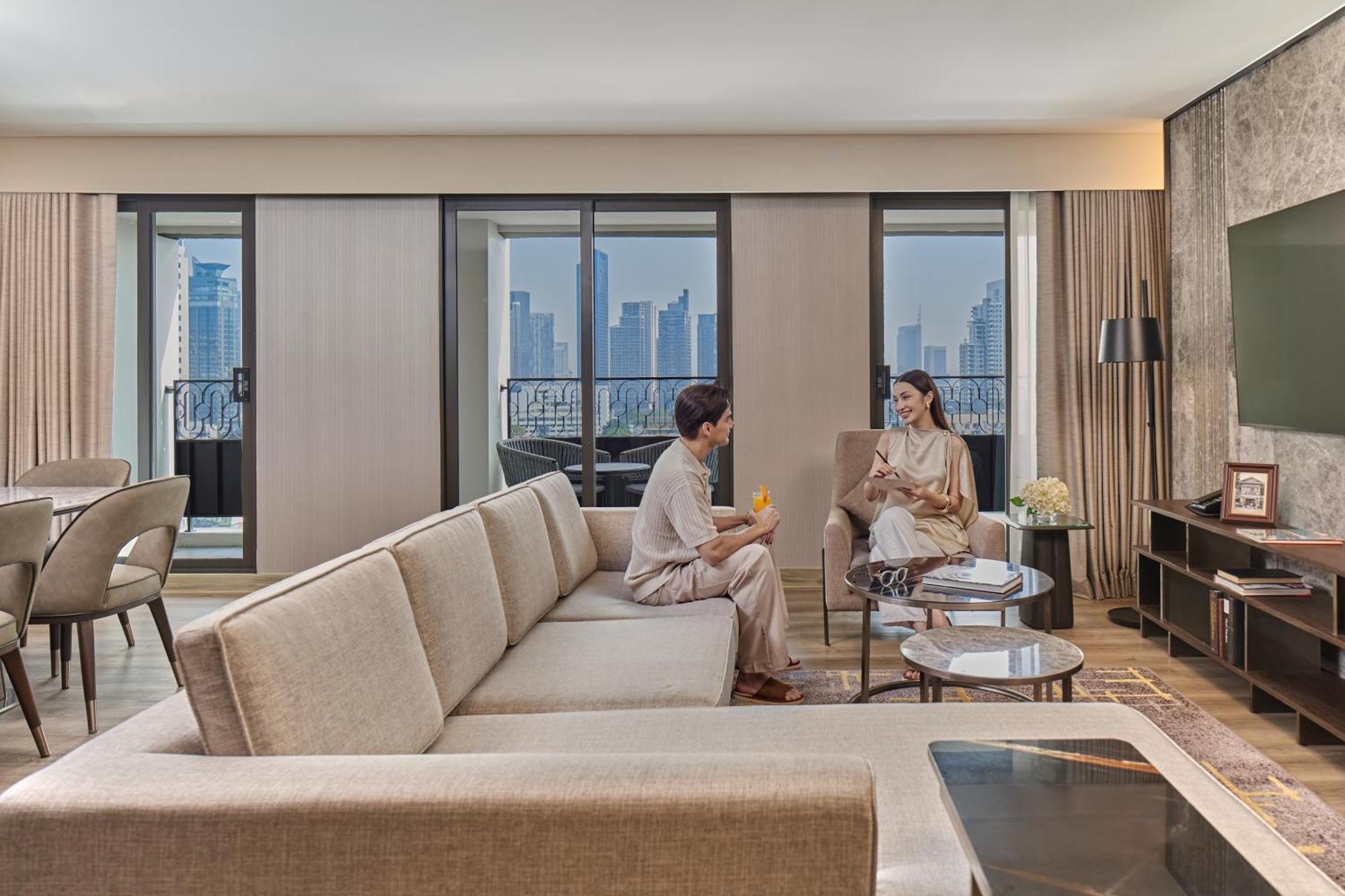 Marriott Executive Apartments, Bangkok Townhall Sukhumvit Ngoại thất bức ảnh