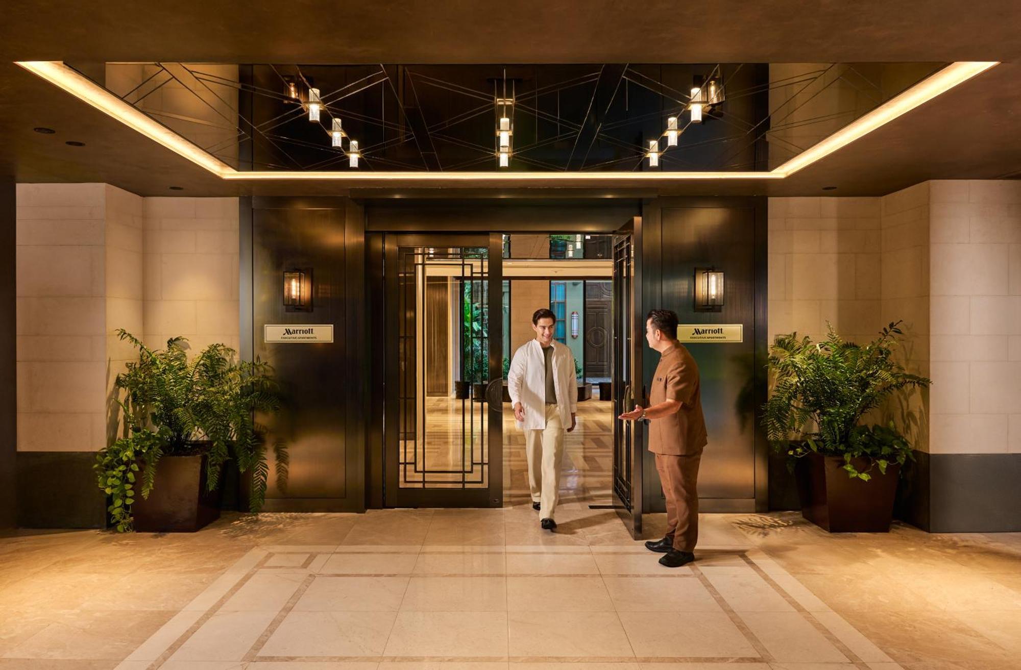 Marriott Executive Apartments, Bangkok Townhall Sukhumvit Ngoại thất bức ảnh