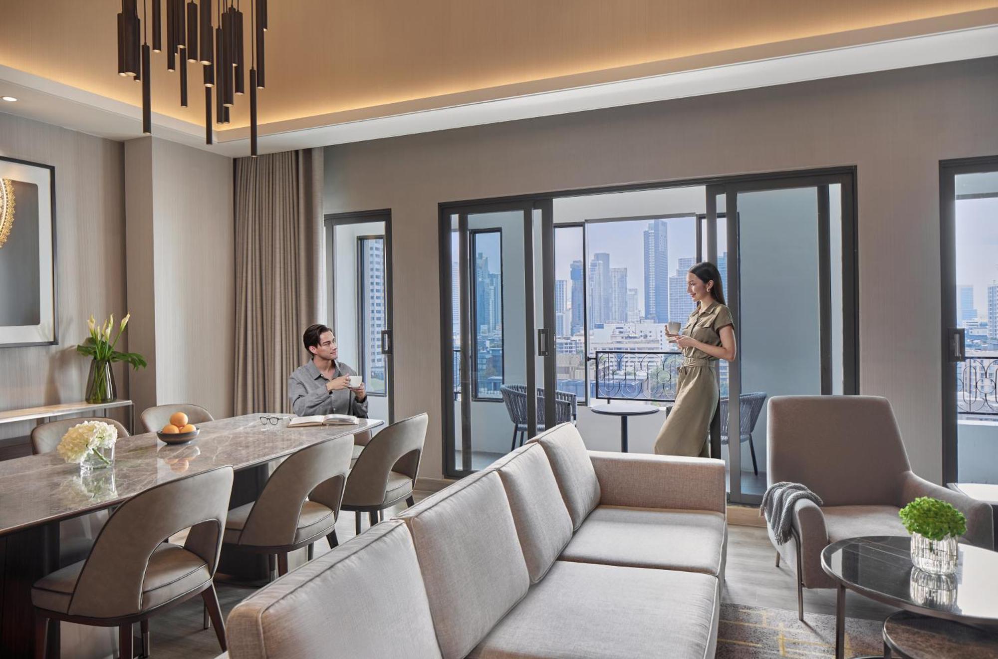 Marriott Executive Apartments, Bangkok Townhall Sukhumvit Ngoại thất bức ảnh