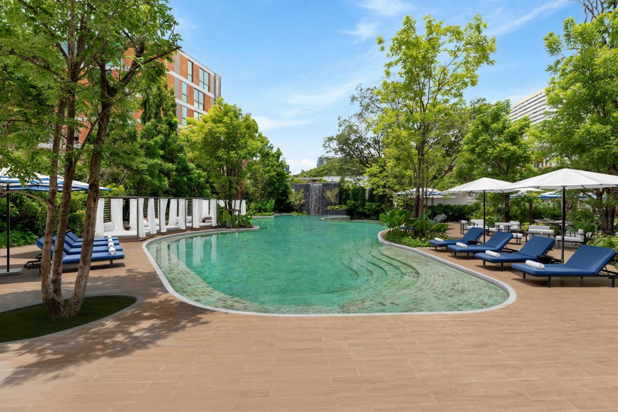 Marriott Executive Apartments, Bangkok Townhall Sukhumvit Ngoại thất bức ảnh